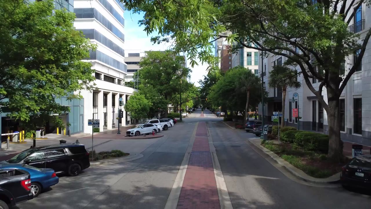 Upstate South Carolina street scene